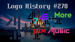 Logo History 270  Channel 4 4seven E4 More4 Film4 amp 4Music [upl. by Araldo]