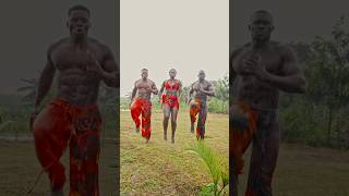 A day in the life of African warriors in Wakanda 😳🔥motivation lifestyle shorts love workout [upl. by Saiff]