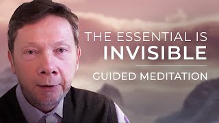 The Essential is Invisible  A Guided Meditation by Eckhart Tolle [upl. by Nidnerb]