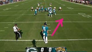 Jaguars Punter Invents New Trick to Hit THE BEST Punt In NFL History [upl. by Gide]