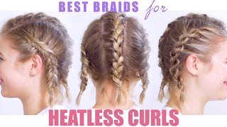 Best Braids for Heatless Curls or Waves  Milabu [upl. by Klingel]