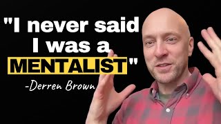 Derren Brown Shares Secrets and Why he Doesnt Call Himself a Mentalist  Full Penguin Interview [upl. by Cornelle886]