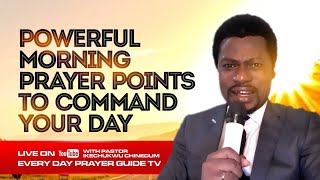 Powerful Morning Declarations  Morning Prayers To Command The Day morningprayer [upl. by Ahsemo]