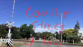 Cowslip street level crossing￼ tour [upl. by Llewoh906]