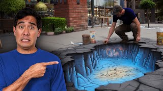 Be careful combining chalk and magic  Best Zach King Tricks  Compilation 40 [upl. by Ailhat]