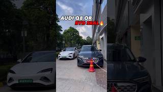 BYD SEAL OR AUDI Q8 BEST DESIGN GOES TO🔥 audi q8 audiq8 quattro audiq5 etron audir8 shorts [upl. by Walther]