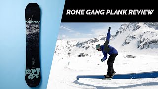 Rome Gang Plank Snowboard  Quickfire Reviews [upl. by Cassy314]