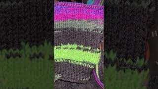 The yarn vs the sock  sockknitting socksoftheday socktober halloween hobbii knitting day5 [upl. by Hada847]