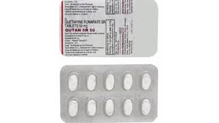 QUTAN SR 50 Tablets QUETIAPINE FUMARATE SR TABLETS 50 [upl. by Jacob853]