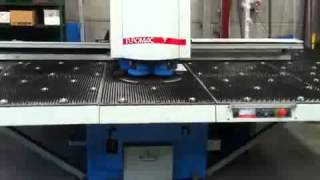 EUROMAC MTX 125030 2000 CNC punching machine [upl. by Wailoo]