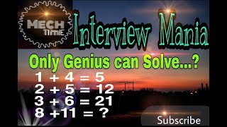 Interviewmania l How to Crack interview l Aptitude Test l Crack any Competitive Exam l MechTime [upl. by Noirad99]