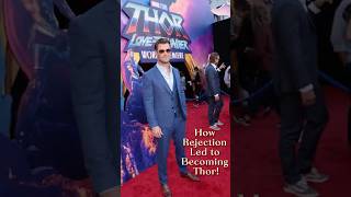 The Untold Story  Chris Hemsworth Turned Rejection into Thor thor marvel chrishemsworth [upl. by Karlen]