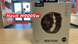 Havit M9005W Smartwatch Unboxing HavitOfficial [upl. by Fornof]