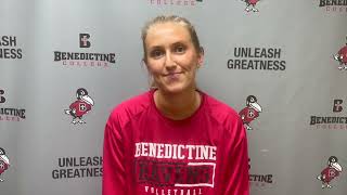 Volleyball Postgame vs CulverStockton College [upl. by Coray]