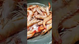 cooking Shrimps asmr satisfying food shortvideo [upl. by Sardse]