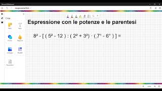 Espressioni con potenze e parentesi  12 [upl. by Madella]