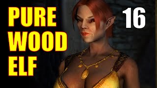 Skyrim PURE WOOD ELF BUILD Walkthrough  Part 16  Close Encounters at Cragslane Cavern [upl. by Binky396]