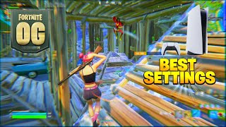 NEW BEST OG RELOAD FORTNITE Controller SOFTAIM SETTINGS AIMBOTPiece Control PS4PS5XBOXPC [upl. by Yesnyl]