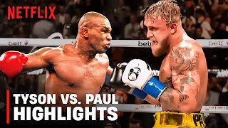 Mike Tyson VS Jake Paul FULL FIGHT HIGHLIGHTS Netflix KNOCKOUT November 15th 2024 [upl. by Norbel5]