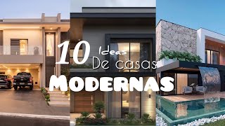 10 ideas de casas modernas🏠IdeaValen ideas [upl. by Treacy16]