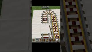 MECANISMO DE REDSTONE EN MINECRAFT minecraft minecraftshorts minecraftpe [upl. by Aicilaana586]