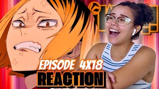 Neko set the TRAP  Haikyuu Season 4 Episode 18 Reaction [upl. by Preciosa]