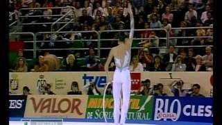 Anna Bessonova Hoop Final Madrid World Championships 2001 [upl. by Honeyman]