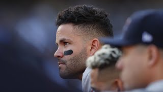 Jose Altuve Dont rip off my jersey ALCS statement in question [upl. by Chader]