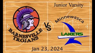 Barnesville JV Boys vs Minnewaska [upl. by Davison]