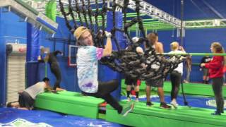 Rebounderz Rohnert Park Ninja Warrior [upl. by Heller]