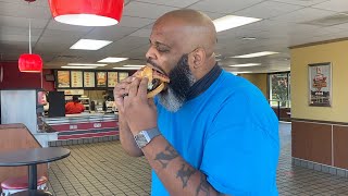 Hardees NEW Spicy Western Bacon Cheeseburger  SMASH or PASS [upl. by Kalila]