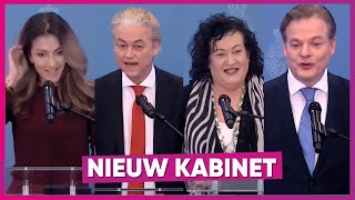 Kijk terug Presentatie regeerakkoord Wilders I [upl. by Annert]