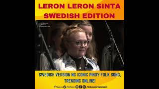 LERON LERON SINTA SWEDISH ACAPELLA VERSION TRENDING ONLINE [upl. by Torosian494]