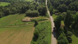 Following a Tractor on Old Route 77 in Spring Creek PA [upl. by Avram]