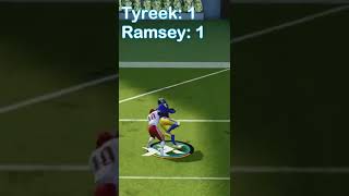 TYREEK CB VS JALEN RAMSEY WR Tyreek Hill VS Jalen Ramsey Shorts Madden22 MaddenClips Madden [upl. by Lowson927]