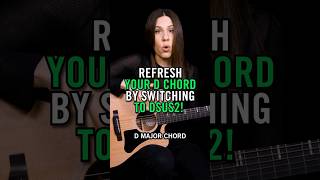 Learn How To Play The Dsus2 Chord For Beginners gibsonapp chords beginnerguitar guitarlessons [upl. by Isborne]