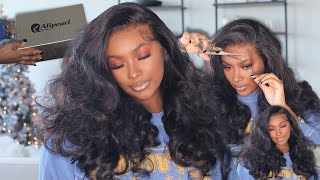 😍100 Heatless Curls TutorialPRESTYLED PREBLEACH PREPLUCKED 13x6 HD Lace Frontal WigAlipearl Hair [upl. by Lu]