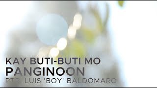 Kay ButiButi Mo Panginoon Lyric Video  by Luis Boy Baldomaro [upl. by Ecneitap]