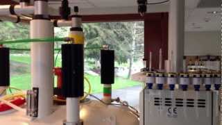 Bruker 500MHz NMR Loading Sample for Proton NMR [upl. by Nomor908]