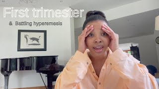 First trimester  battling hyperemesis South African Youtuber [upl. by Elleimac]