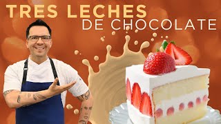 Revelando los secretos de PASTEL TRES LECHES DE CHOCOLATE MiCocina [upl. by Alphonsa698]