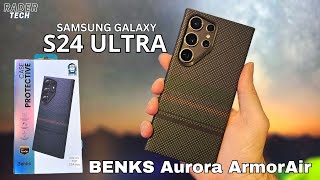 Super Light BENKS Aurora ArmorAir Case for the Samsung Galaxy S24 Ultra [upl. by Naget]