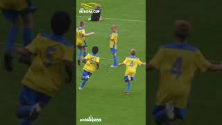 😱 TOP CORNER FREE KICK amp MBAPPE CELEBRATION FROM U11 PLAYER AT PSG  The Europa Cup Paris 2022 [upl. by Toms744]