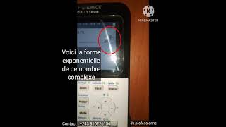 Avec une calculatrice trouvons la forme exponentielle dun nombre complexe [upl. by Reeba]