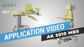 AK 5010 MBS  MammographyBiopsy Examination Chair  Application Video  AKRUS [upl. by Skardol143]