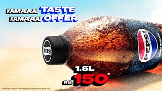 Pepsi Zero Sugar  Kamaaal Taste Kamaaal Offer ft Young Stunners [upl. by Viafore]