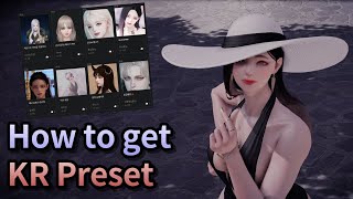 Lost Ark How to get KR preset [upl. by Fachanan646]