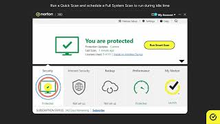 How to Run a Scan on Norton Protection for Viruses Spyware and Security Threat [upl. by Balfour]