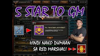 5STAR TO GM  BOOSTING  HINDI DUMAAN SA REDMARSHAL [upl. by Parish]