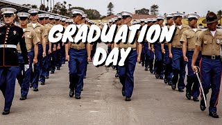 How is graduation day in Marine Corps Bootcamp [upl. by Aneleairam]